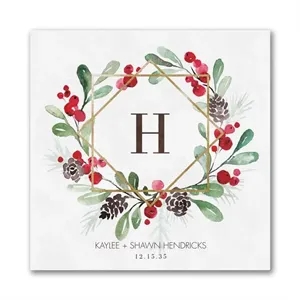Holdiay Greenery Luncheon Napkin