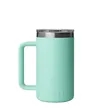 Yeti 24 oz Rambler Mug with DuraSip Ceramic Lining | https://www.bestnamebadges.com