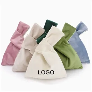 Portable Knot Vlevet Wrist Bag