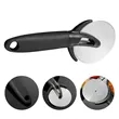 Stainless Steel Pizza Cutter Wheel W/ Clear Blade Cover | https://www.bestnamebadges.com
