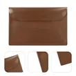 Clear PVC Envelope Pouch File Folder W/ Snap Closure | https://www.bestnamebadges.com