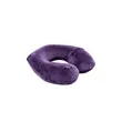 Portable U Shaped Inflatable Neck Pillow W/ Pocket | https://www.bestnamebadges.com