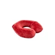 Portable U Shaped Inflatable Neck Pillow W/ Pocket | https://www.bestnamebadges.com