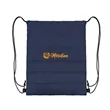 Liam Puffer Drawstring Backpack | https://www.bestnamebadges.com