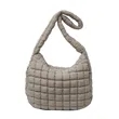 Quilted Padded Large Capacity Handbag | https://www.bestnamebadges.com