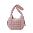 Quilted Padded Large Capacity Handbag | https://www.bestnamebadges.com