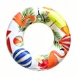 Custom Inflatable PVC Swimming Ring | https://www.bestnamebadges.com