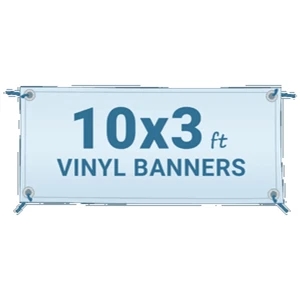 Vinyl Banner 10x 3 | https://www.bestnamebadges.com
