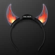 Dancing Flames Light Up Devil Horn Headband | https://www.bestnamebadges.com