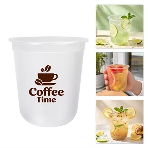 13Oz Disposable Clear Frosted Plastic Cup