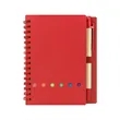 Mini Kraft Spiral Notebook W/ Sticky Notes & Pen | https://www.bestnamebadges.com