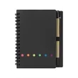 Mini Kraft Spiral Notebook W/ Sticky Notes & Pen | https://www.bestnamebadges.com