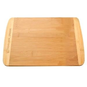 Large Two-Tone Bamboo Cutting Board | https://www.bestnamebadges.com