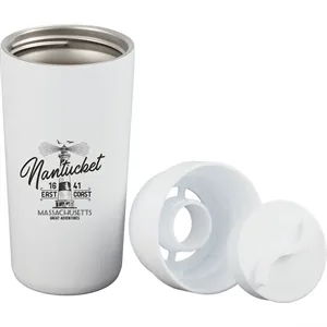 Maddie Recycled SS Vacuum Tumbler w/ 360 Lid 16oz