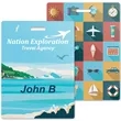 Full Color ID Badge | https://www.bestnamebadges.com
