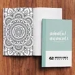 Mindful Moments Coloring Journal | https://www.bestnamebadges.com