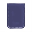 Blue & Silver Leatherette Money Clip | https://www.bestnamebadges.com