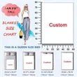 Personalized Digital Print Flannel Blanket | https://www.bestnamebadges.com