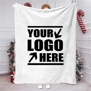 Personalized Digital Print Flannel Blanket