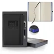 All Metal Medio Lined Ivory Page Journal Gift Set | https://www.bestnamebadges.com