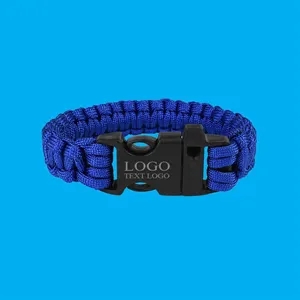 Survival Paracord Bracelet with Whistle