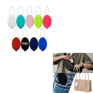 Squeeze Coin Holders Purse for with Chain
