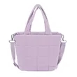 Small Quilted Puffer Tote Bag W/Adjustable Strap | https://www.bestnamebadges.com
