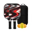 Lightweight Pickleball Paddle & Ball Set W/ Storage Bag | https://www.bestnamebadges.com