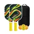 Lightweight Pickleball Paddle & Ball Set W/ Storage Bag | https://www.bestnamebadges.com
