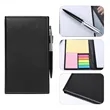 PU Cover Office Notebook W/ Sticky Notes & Pen | https://www.bestnamebadges.com