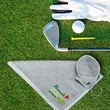 RPET Heather Golf Towel | https://www.bestnamebadges.com