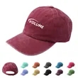 6 Panel Unstructured Washed Cotton Baseball Hat | https://www.bestnamebadges.com