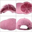 6 Panel Unstructured Washed Cotton Baseball Hat | https://www.bestnamebadges.com