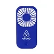 Hand-Held Matte Finish Portable Fan | https://www.bestnamebadges.com