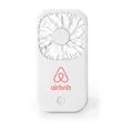 Hand-Held Matte Finish Portable Fan | https://www.bestnamebadges.com