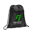 Sports Drawstring Backpack With Zipper Pocket | https://www.bestnamebadges.com