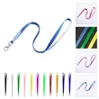 Silkscreen Polyester Lanyard Lobster Claw | https://www.bestnamebadges.com