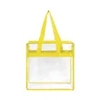 Custom Clear Zipper Tote Bag for Stadiums & Events | https://www.bestnamebadges.com