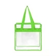 Custom Clear Zipper Tote Bag for Stadiums & Events | https://www.bestnamebadges.com
