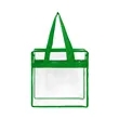 Custom Clear Zipper Tote Bag for Stadiums & Events | https://www.bestnamebadges.com