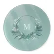 Holiday Monogram Cutting Board | https://www.bestnamebadges.com