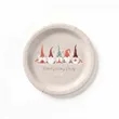 Gnome For Christmas Paper Plate | https://www.bestnamebadges.com