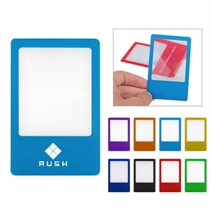 3X PVC Pocket Magnifying Sheet Bookmark