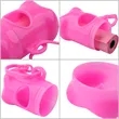 Custom Bone Shaped Poop Bag Dispenser W/ Waste & Clip | https://www.bestnamebadges.com