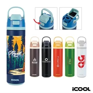 iCOOL® Manitou 24 oz. Double Wall, Recycled Stainless Ste...