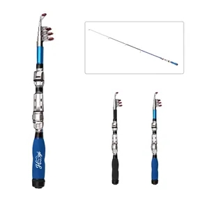 40" Portable Fiberglass Mini Saltwater Fishing Rod