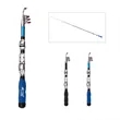40" Portable Fiberglass Mini Saltwater Fishing Rod | https://www.bestnamebadges.com