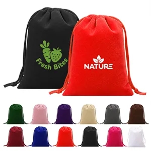 4"x6" Mini Velvet Drawstring Bag Jewelry Gift Pouch
