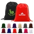 4"x6" Mini Velvet Drawstring Bag Jewelry Gift Pouch | https://www.bestnamebadges.com