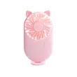 Portable Mini Cute Rechargeable Handheld Fan W/ Phone Stand | https://www.bestnamebadges.com